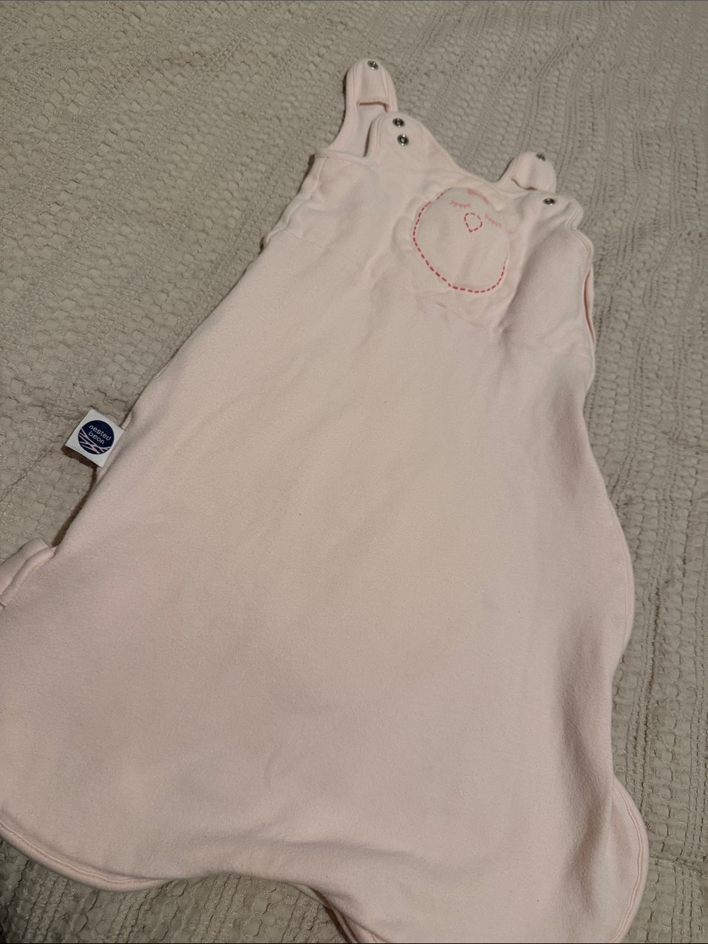 Nested Bean Light Pink Sleep Sack Pajama